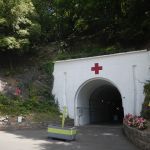 Eingang zu den Jersey War Tunnels