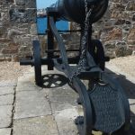 Neben der bekannten Noon-day gun gibt es noch weitere - noch "hübschere" - Kanonen im Castle Cornet
